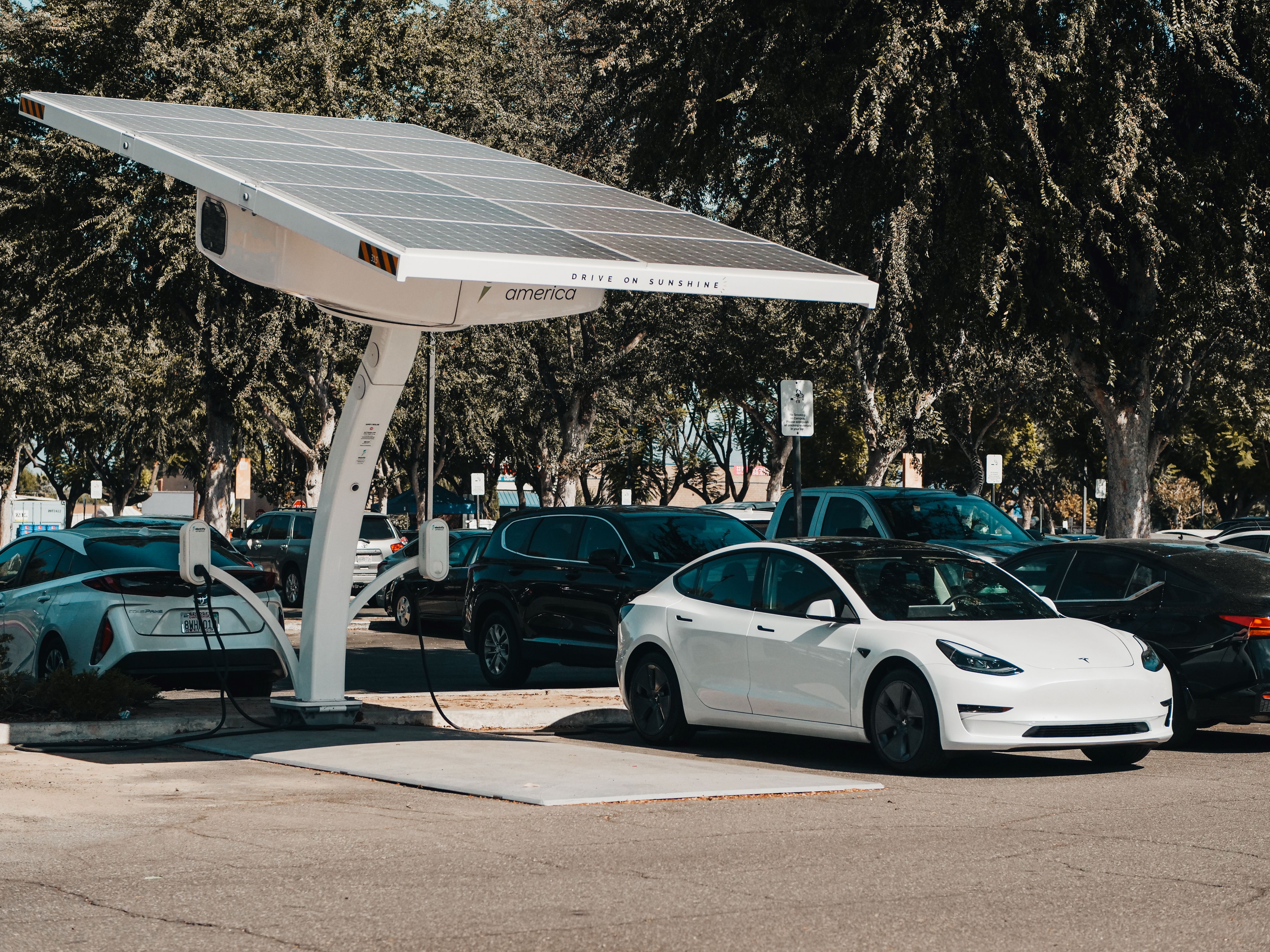 EV fleet charging depot
